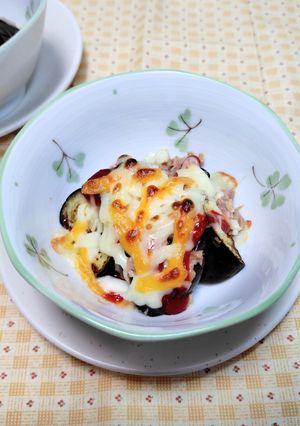 ナスとツナのマヨチーズ焼き-レシピのメイン写真