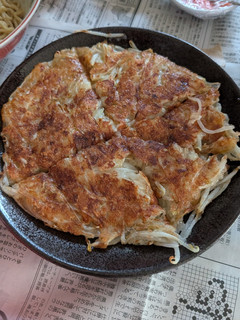 材料6つで卵不要!もやしチーズのお焼き-レシピのメイン写真