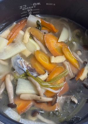 鯖と野菜のスープ-レシピのメイン写真