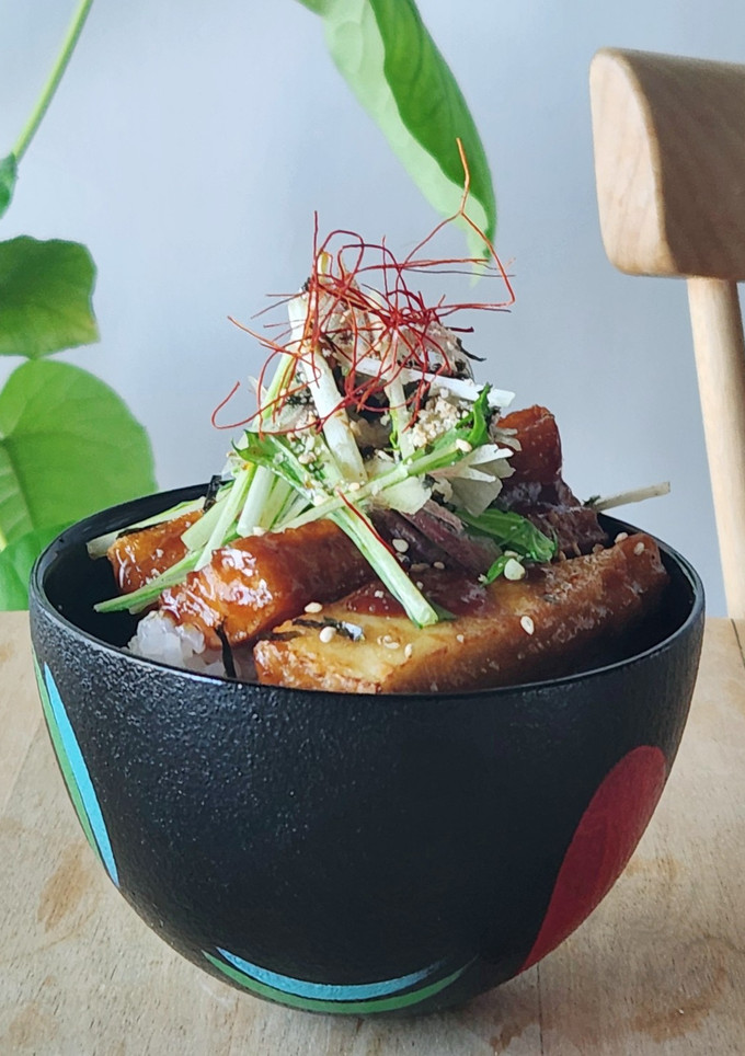 簡単節約☆100円以下ひつまぶし☆厚揚げ-レシピのメイン写真