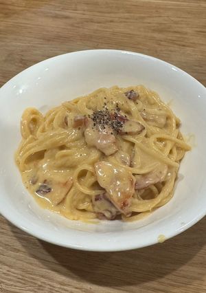 濃厚カルボナーラ-レシピのメイン写真