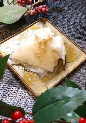 スライス大根の出汁和え-レシピのメイン写真