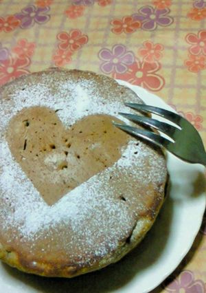 ラムレーズン珈琲ホットケーキ-レシピのメイン写真