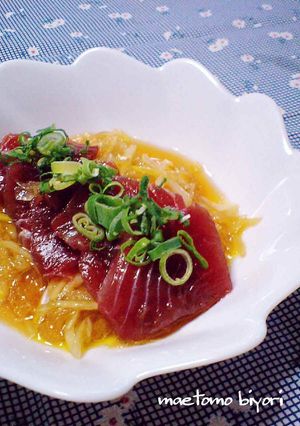 カツオのカルパッチョ-レシピのメイン写真