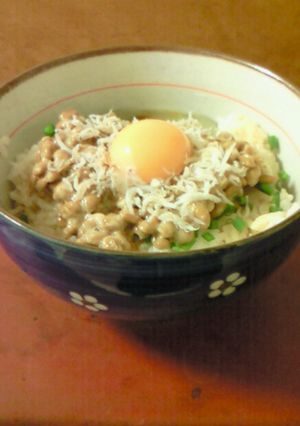 簡単朝ご飯!しらす納豆丼☆-レシピのメイン写真