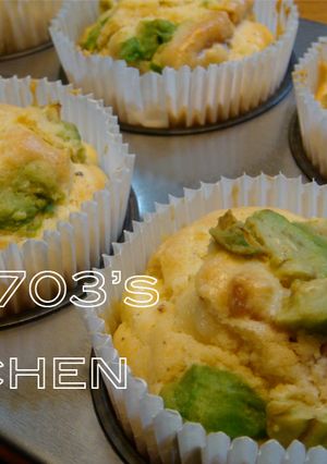お食事マフィン★アボカド-レシピのメイン写真