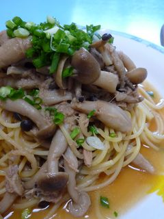 ツナとしめじの和風パスタ-レシピのメイン写真