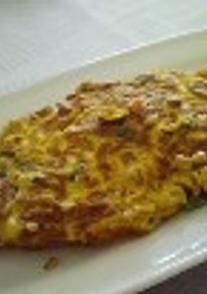 めんつゆで納豆オムレツ-レシピのメイン写真