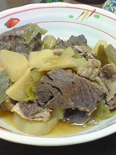 血合いの煮物-レシピのメイン写真