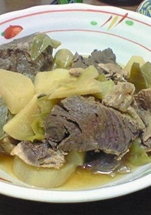 血合いの煮物-レシピのメイン写真