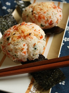 塩鮭バター焼きおにぎり-レシピのメイン写真