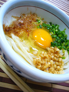 簡単★かまたま風さぬきうどん-レシピのメイン写真