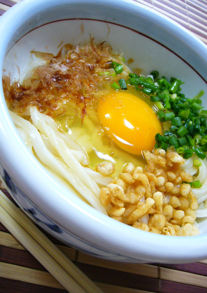 簡単★かまたま風さぬきうどん-レシピのメイン写真