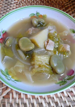 そらまめの野菜スープ-レシピのメイン写真