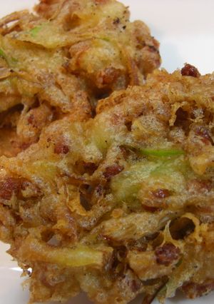 外はサクっ!中はトロ~♪の納豆かき揚げ-レシピのメイン写真