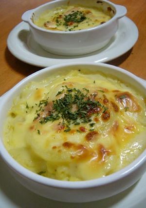 シンプル!簡単!豆乳ポテトグラタン♪-レシピのメイン写真