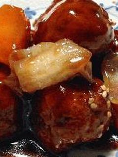 肉団子の甘酢炒め-レシピのメイン写真