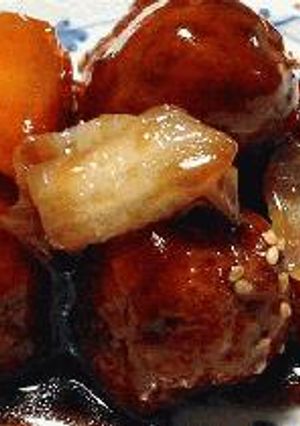 肉団子の甘酢炒め-レシピのメイン写真