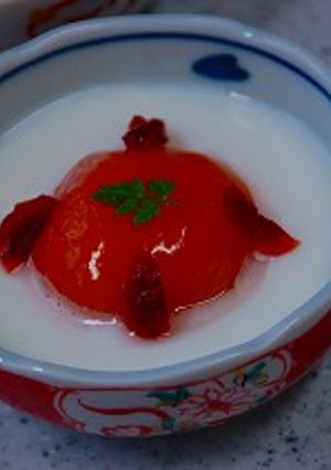 杏の杏仁豆腐-レシピのメイン写真