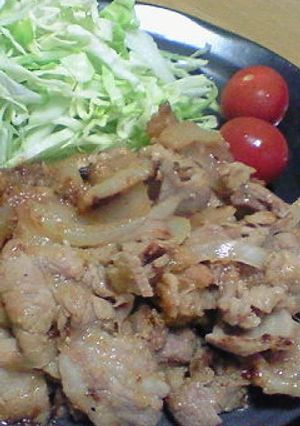 新たまねぎを食べる豚肉のしょうが焼き-レシピのメイン写真