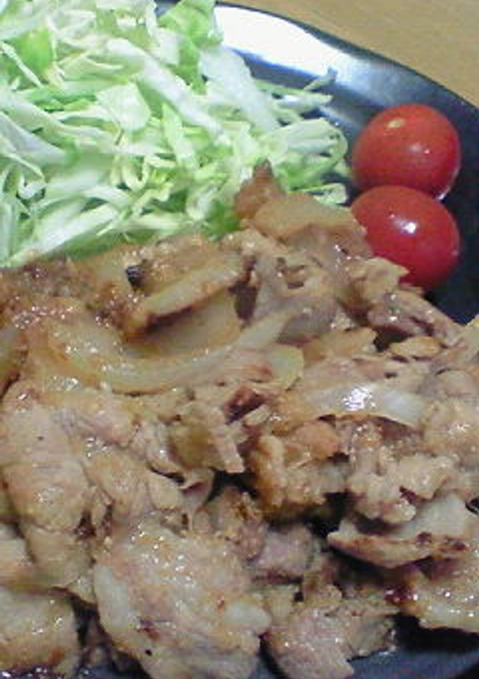 新たまねぎを食べる豚肉のしょうが焼き-レシピのメイン写真