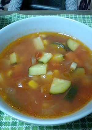 野菜たっぷりミネストローネ-レシピのメイン写真