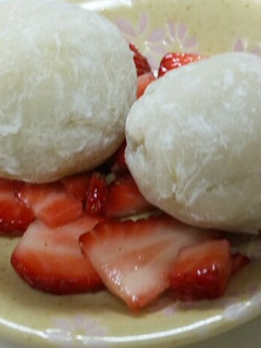 団子の粉で簡単で美味しい大福!!-レシピのメイン写真