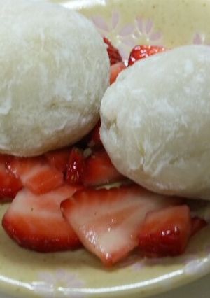 団子の粉で簡単で美味しい大福！！-レシピのメイン写真