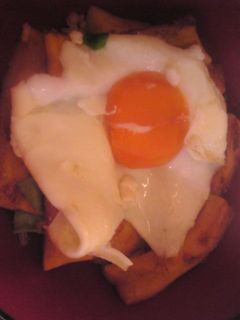 高野豆腐のピリ辛焼きの卵丼-レシピのメイン写真