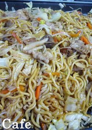 焼きそば焼肉のタレ入り-レシピのメイン写真