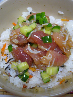 ポキ丼風!?-レシピのメイン写真