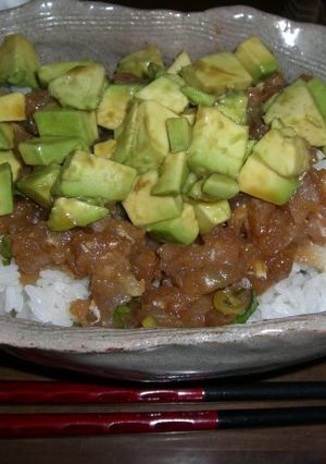 アボガド丼-レシピのメイン写真