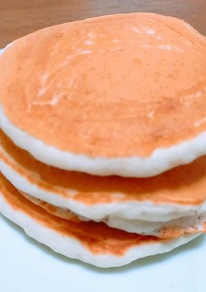 材料2つ🎶 魅惑の♡ホットケーキ-レシピのメイン写真