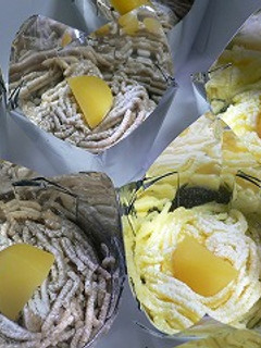 天津甘栗であっさりモンブランクリーム☆-レシピのメイン写真