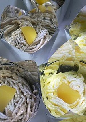 天津甘栗であっさりモンブランクリーム☆-レシピのメイン写真