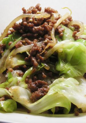 ひき肉♡キャベツ♡こってり丼-レシピのメイン写真