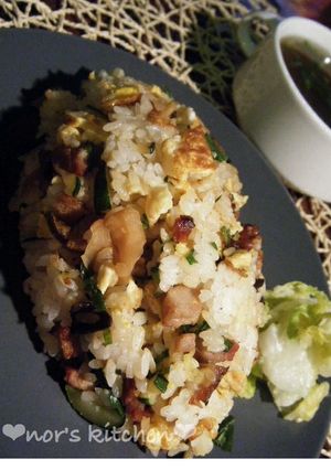 美味❤チャーシューとザーサイの炒飯-レシピのメイン写真