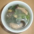 すごくおいしいダイエット!ターツァイとひよこ豆のスープ