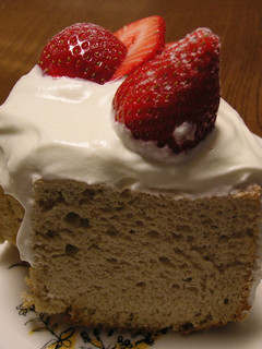 苺のシフォンケーキ-レシピのメイン写真
