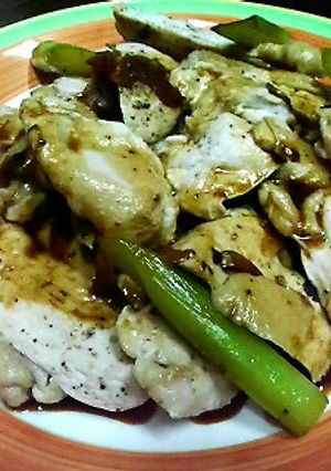 柔らか鶏むね肉のにんにく醤油(改訂版)-レシピのメイン写真