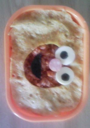 超簡単★キャラ弁〜エルモ〜-レシピのメイン写真