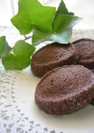 サクっとカリっと☆チョコサブレ-レシピのメイン写真