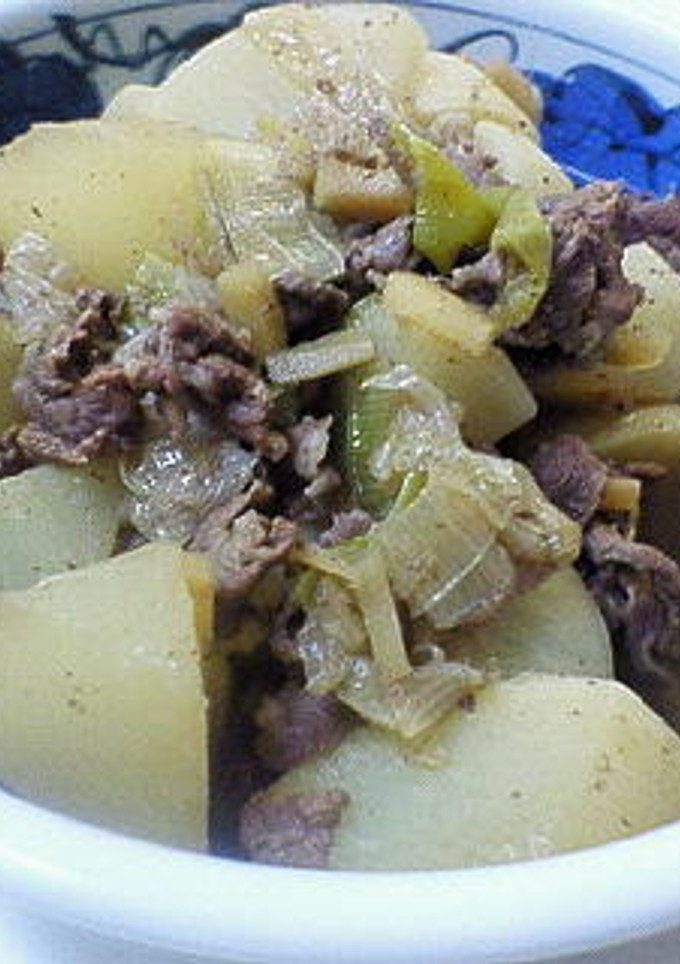 大根と牛肉の煮物-レシピのメイン写真