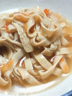 豆腐皮のあんかけ煮-レシピのメイン写真