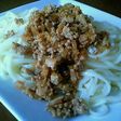 ヘルシー☆ジャージャー風うどん