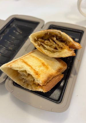 （レンチンホットサンド）きんぴらマヨ-レシピのメイン写真