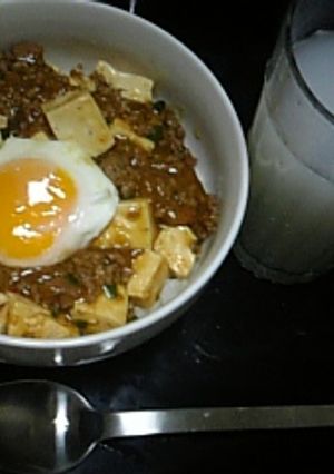 ケイくんの麻婆丼-レシピのメイン写真