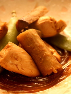 鶏とごぼうのさっぱりこっくり梅酢煮-レシピのメイン写真
