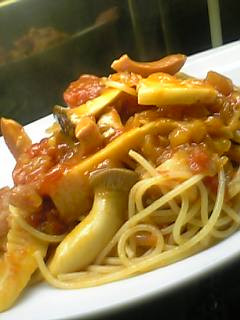 筍とエリンギのトマトパスタ-レシピのメイン写真