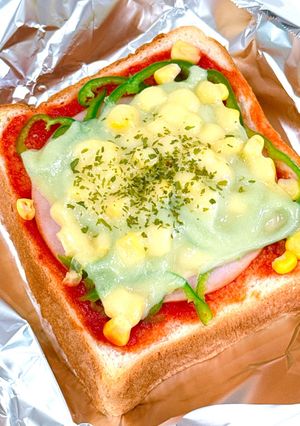 楽勝！ピザ風トースト⭐️-レシピのメイン写真